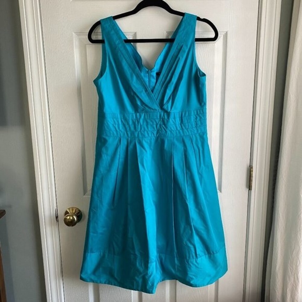 nanette lepore party dress - teal - size12